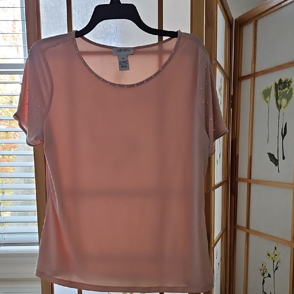 CARMEN Pink Women's Top